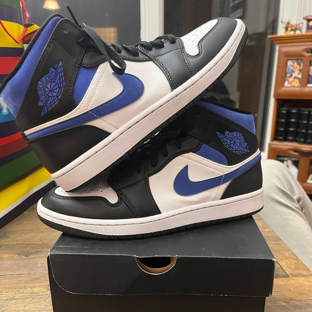 Air Jordan 1 Mid Racer Blue (2021)